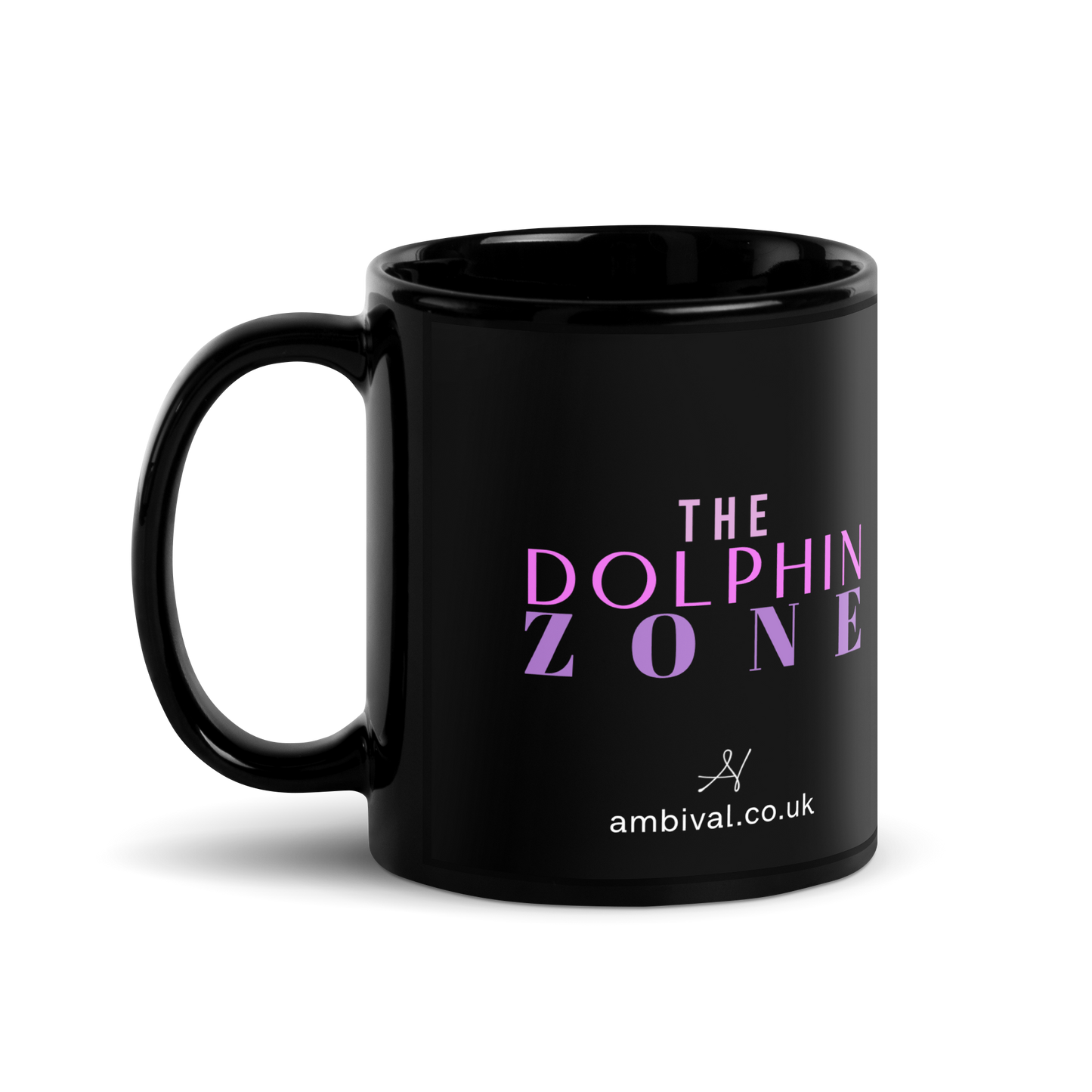 "The Dolphin Zone" - Mug