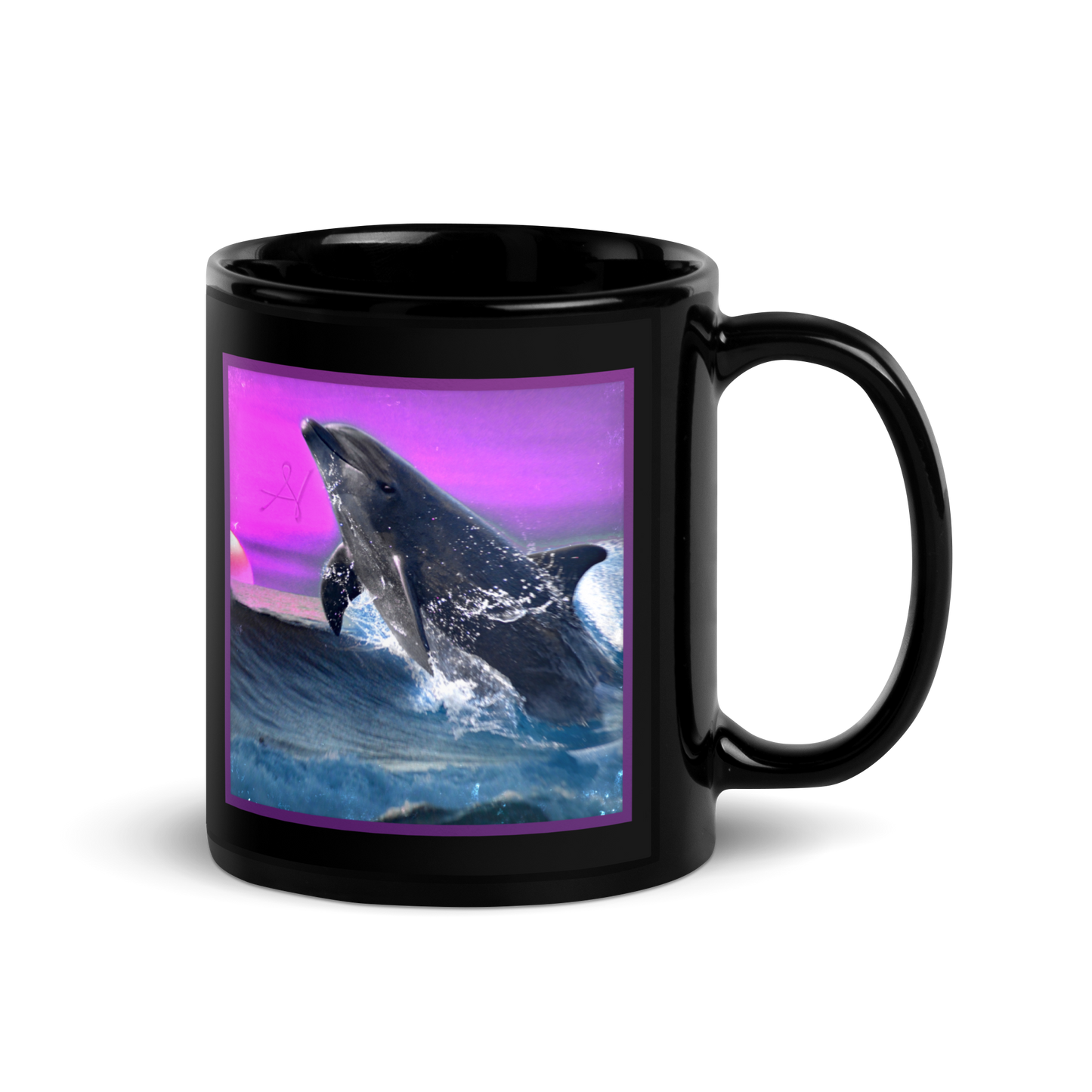 "The Dolphin Zone" - Mug