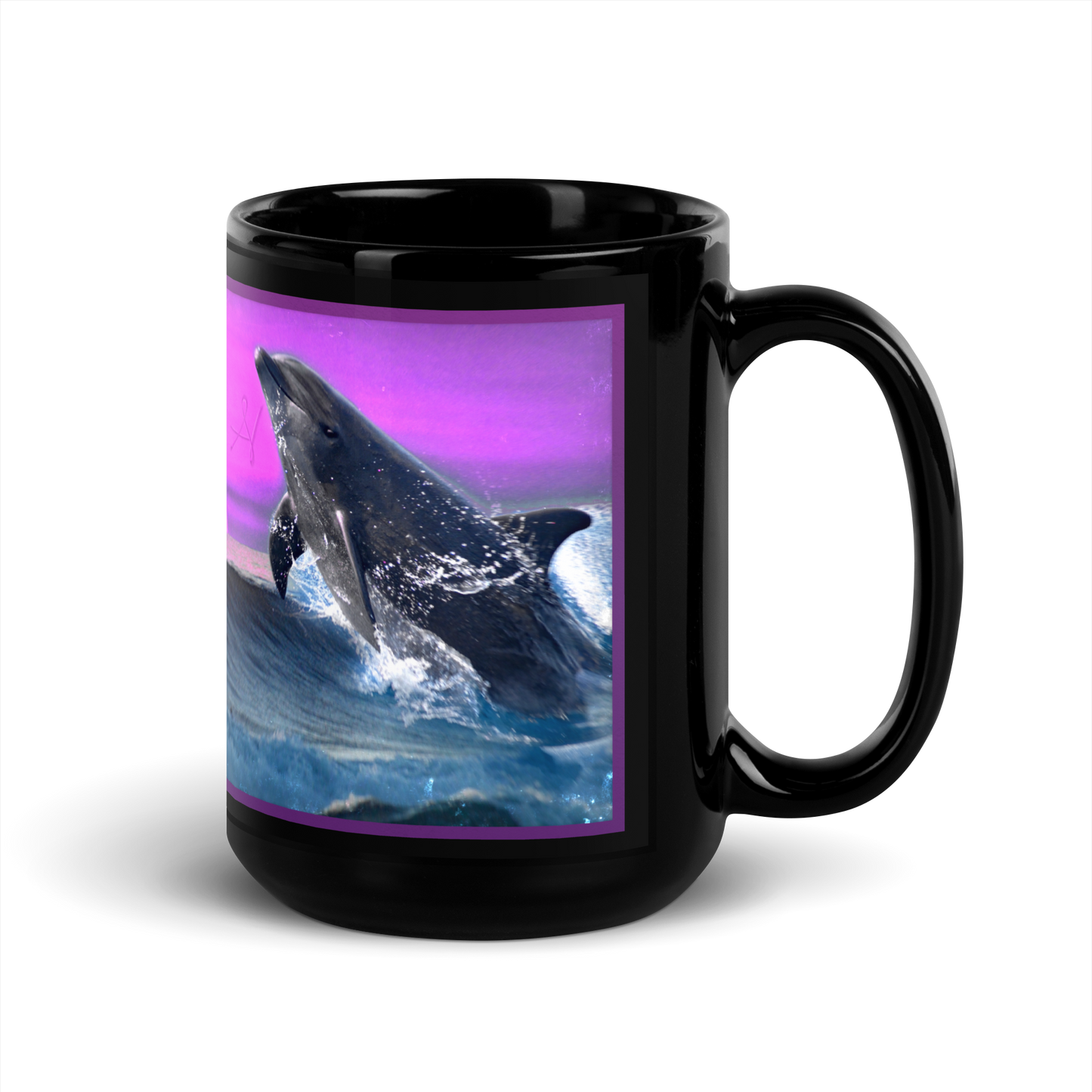 "The Dolphin Zone" - Mug