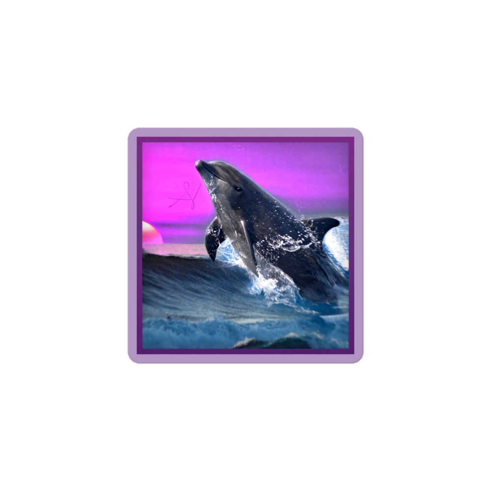 "The Dolphin Zone" - Sticker