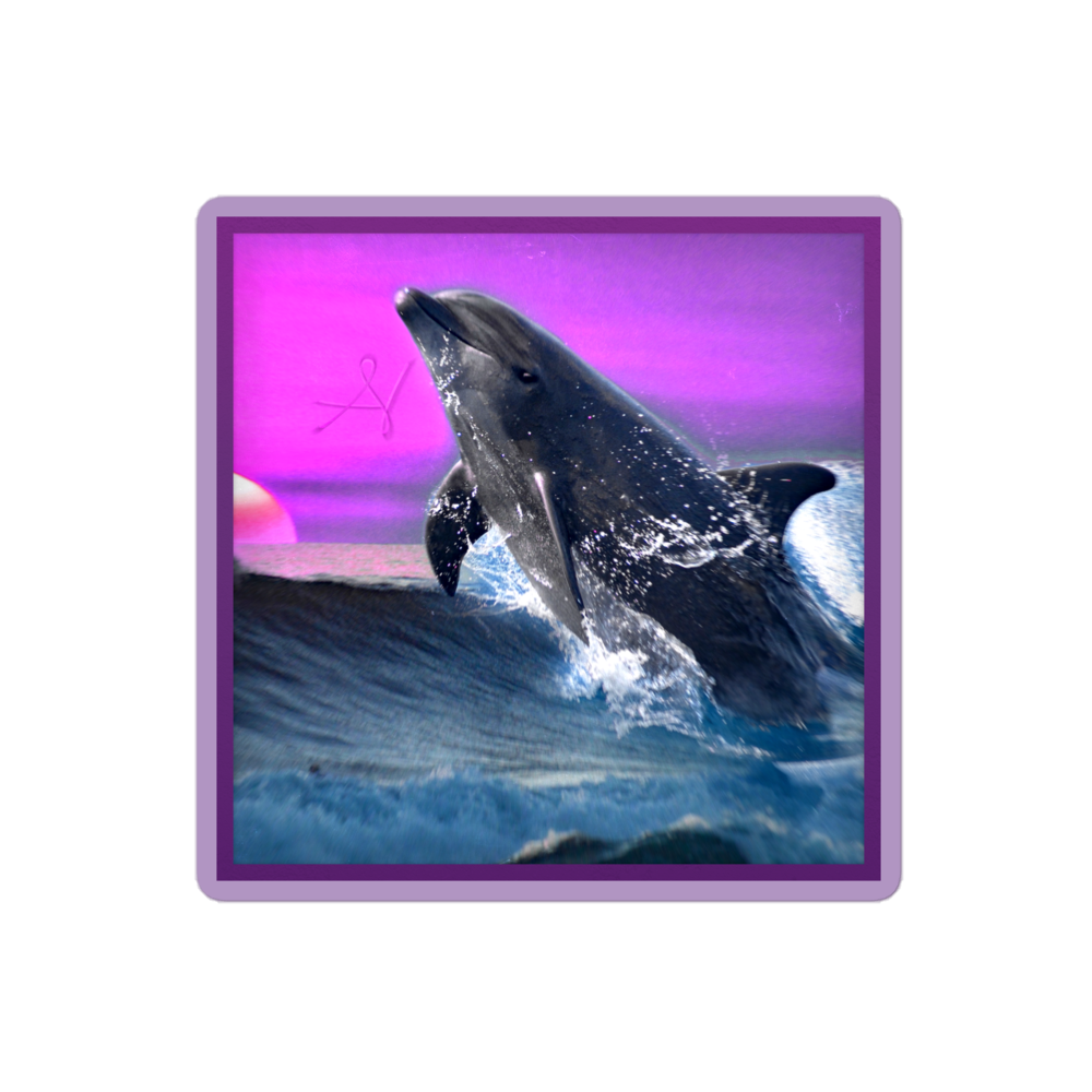 "The Dolphin Zone" - Sticker