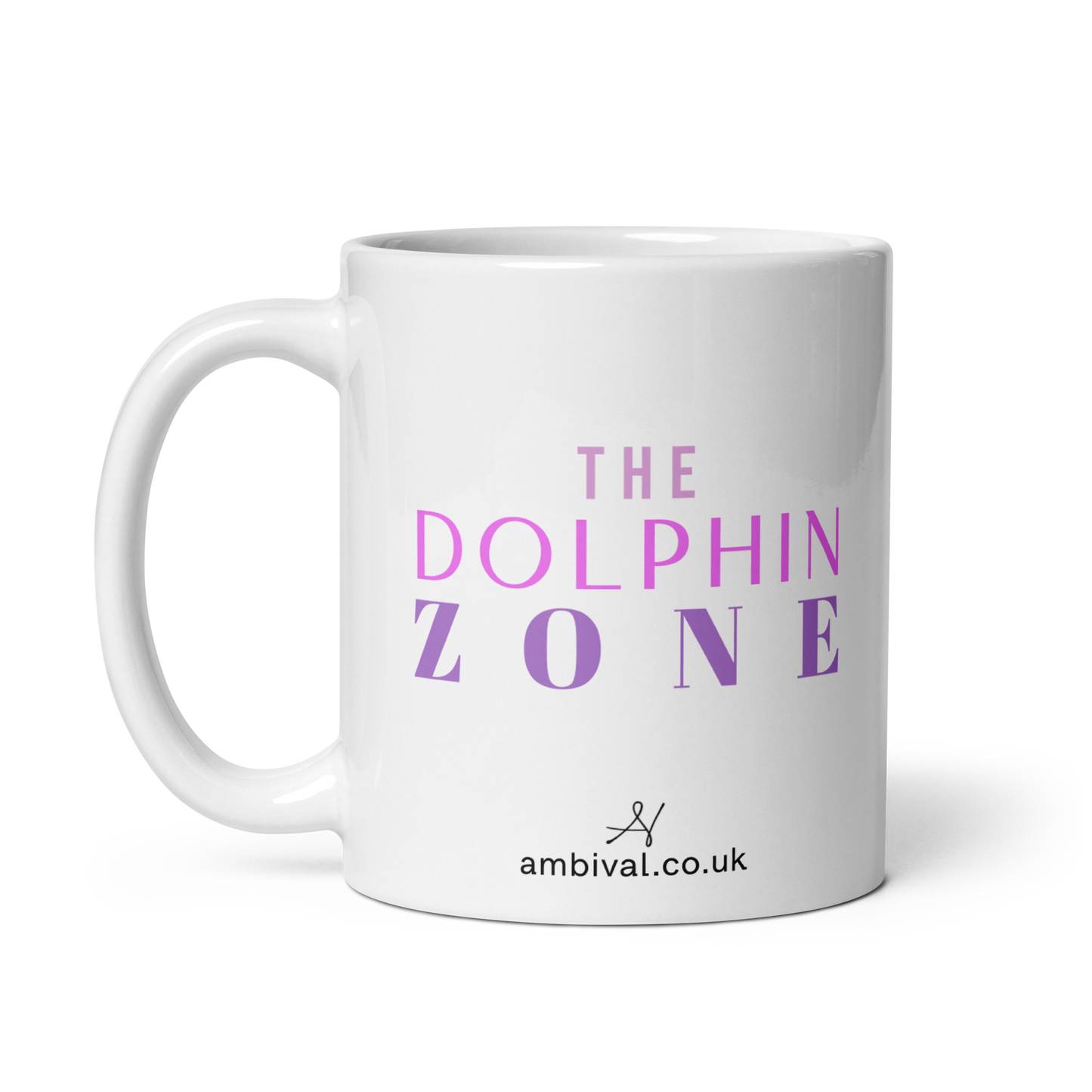 "The Dolphin Zone" - Mug