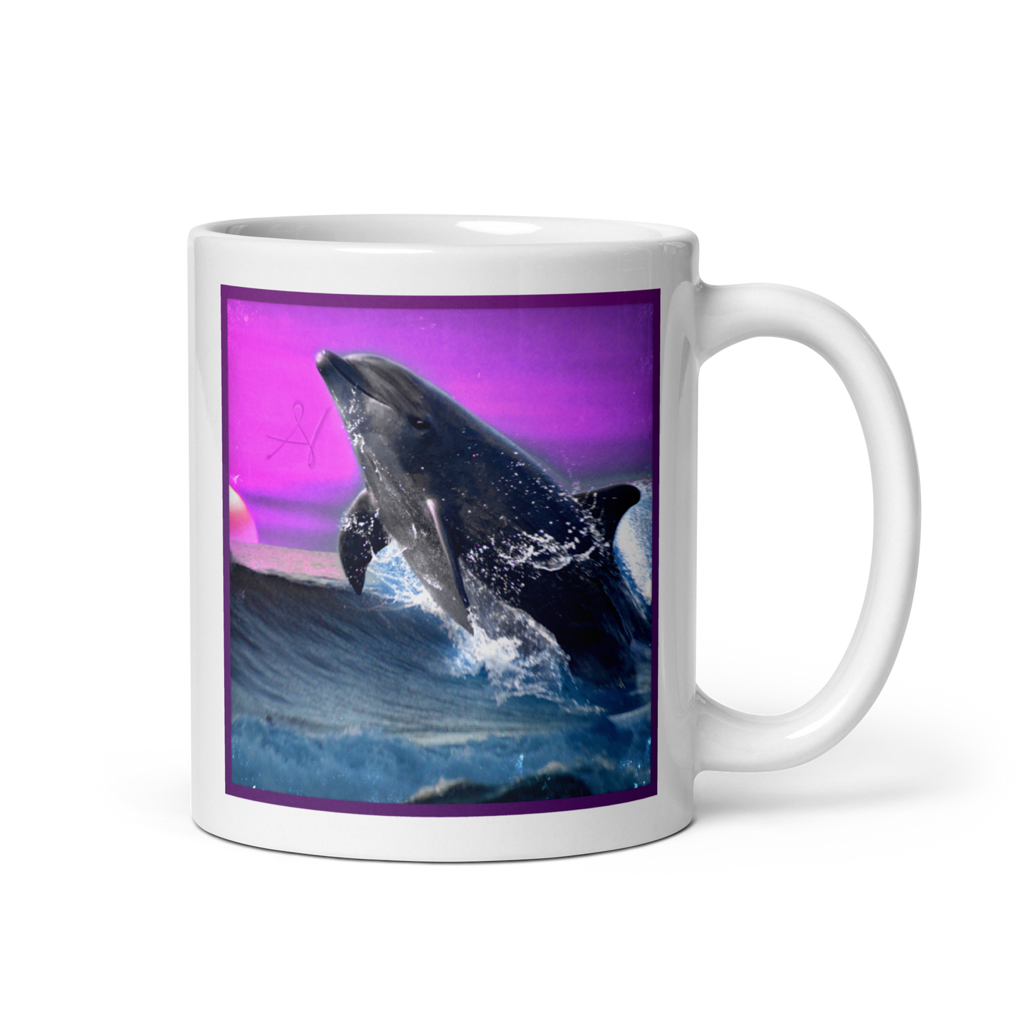 "The Dolphin Zone" - Mug