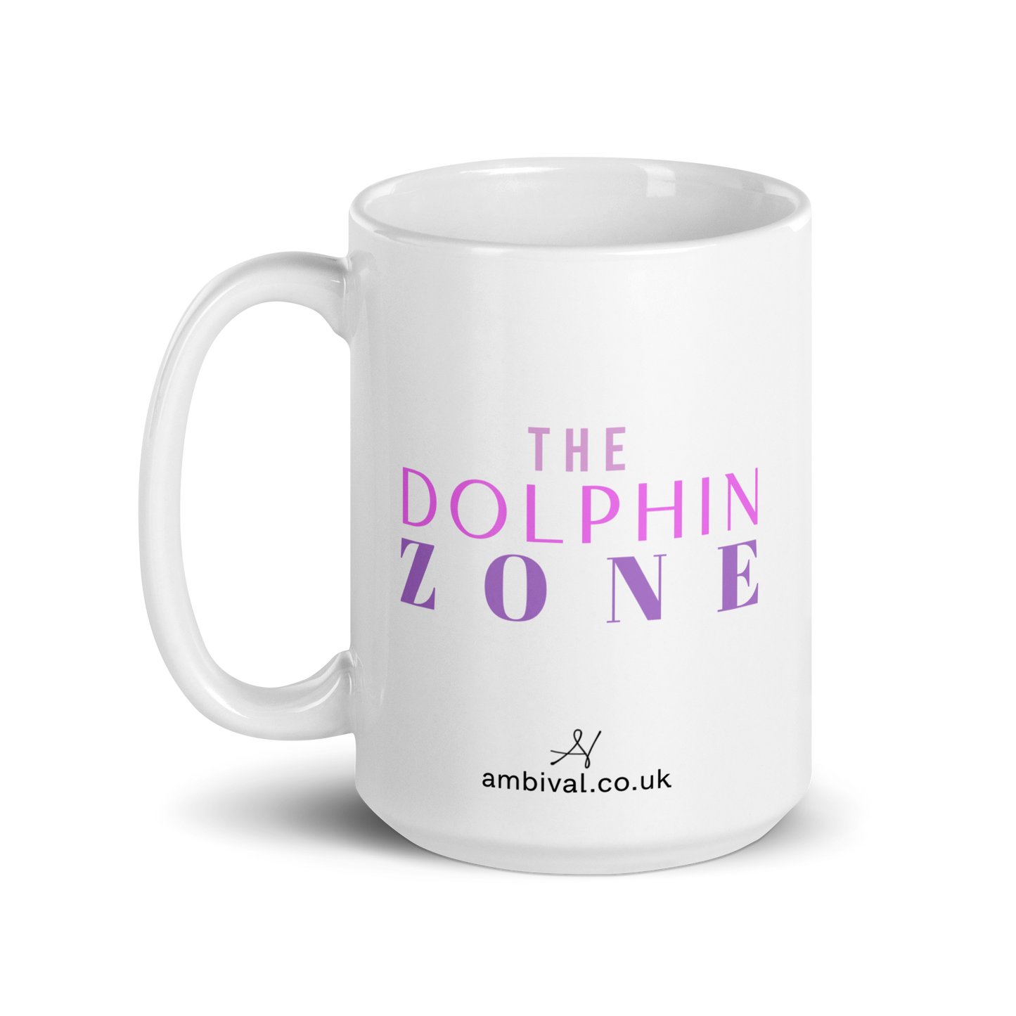 "The Dolphin Zone" - Mug