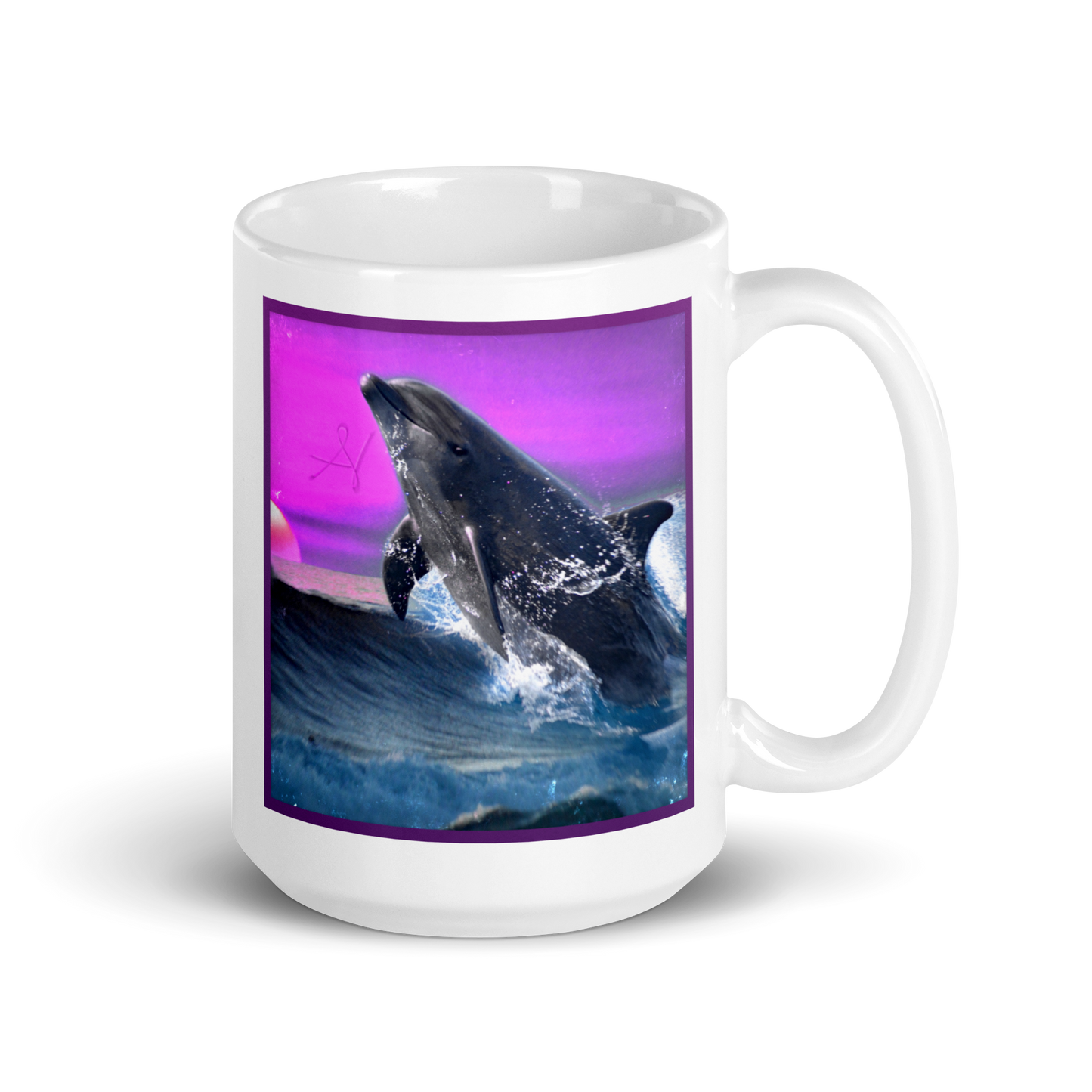 "The Dolphin Zone" - Mug